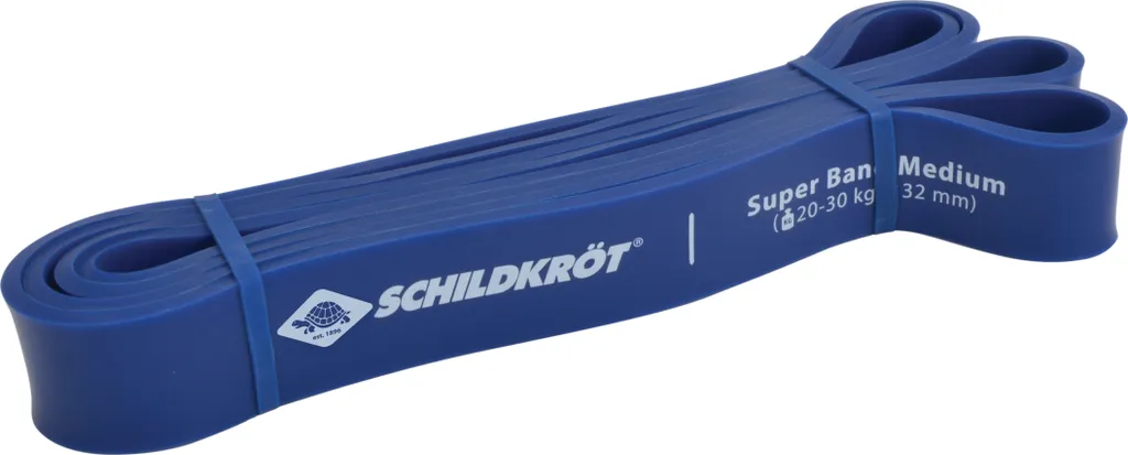 Schildkröt Super Band Bleue 32mm en Latex pour Résistance Medium