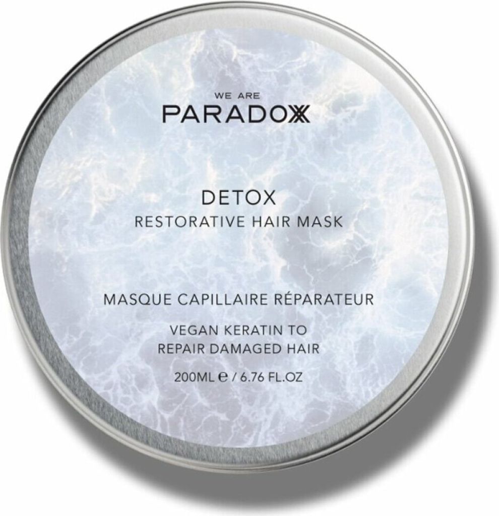 We are Paradoxx, Detox, Vegan Keratin, Hair Treatment Cream Mask, Restorative, 200ml