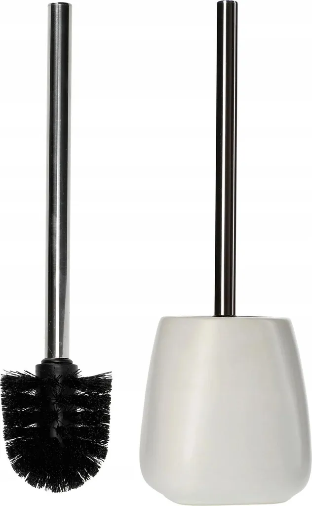 Scopino per WC / Scopino per WC - Con supporto in ceramica - Per bagno - Beige