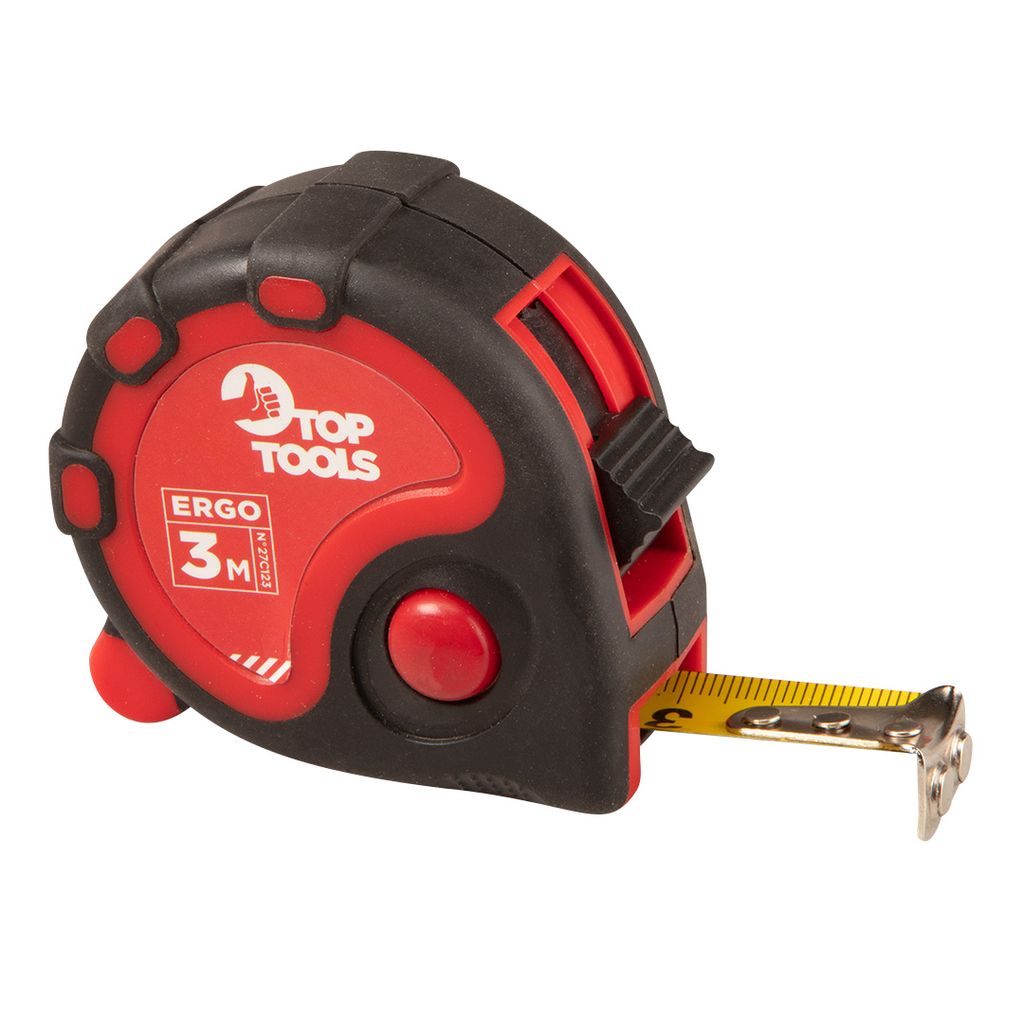 Top Tools Stahlbandmaß, Länge 3 m, Breite 16 mm