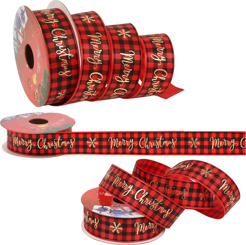 Weihnachtsband 2.5cmx2.7m Produktbild 