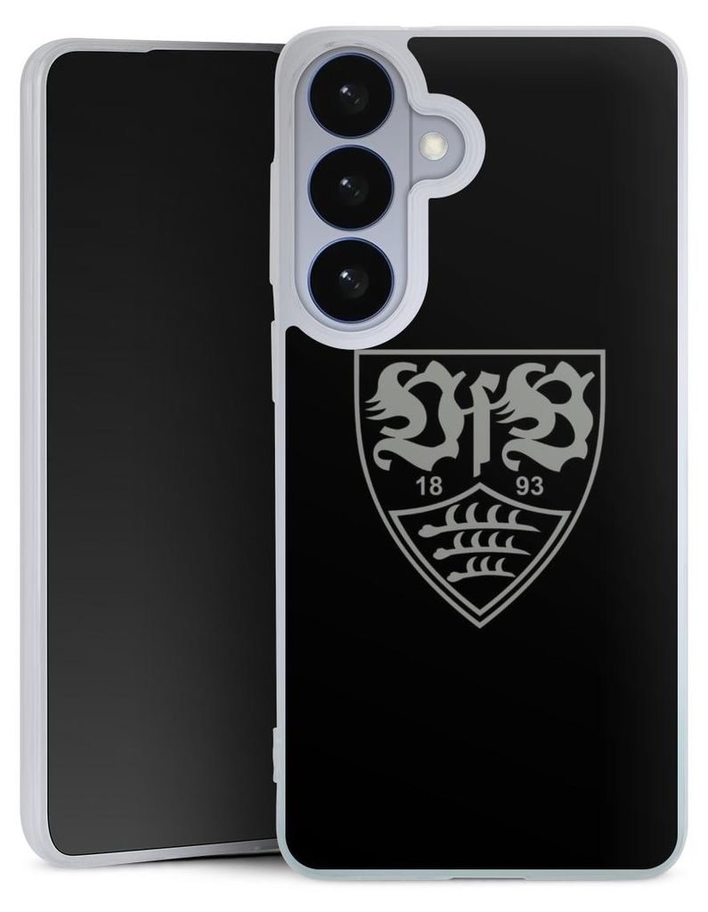 DeinDesign Slim Hülle für Samsung Galaxy S26+ Silikon Case Ultra Dünn Handyhülle Logo Offizielles Lizenzprodukt VfB Stuttgart