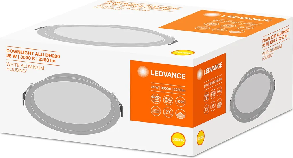 Réglette LED Ledvance Linear Compact 600mm 10W éclairage sous meuble 4000K