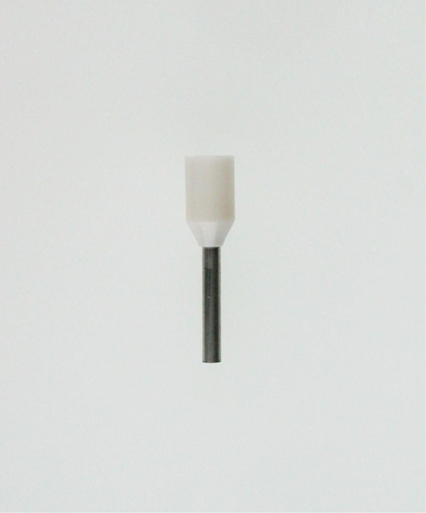 Aderendhülsen DIN 46228 Teil 4 isoliert, Größe N, Farbe Kodierung WE Querschnitt 0,75mm² weiß - 1 Stück