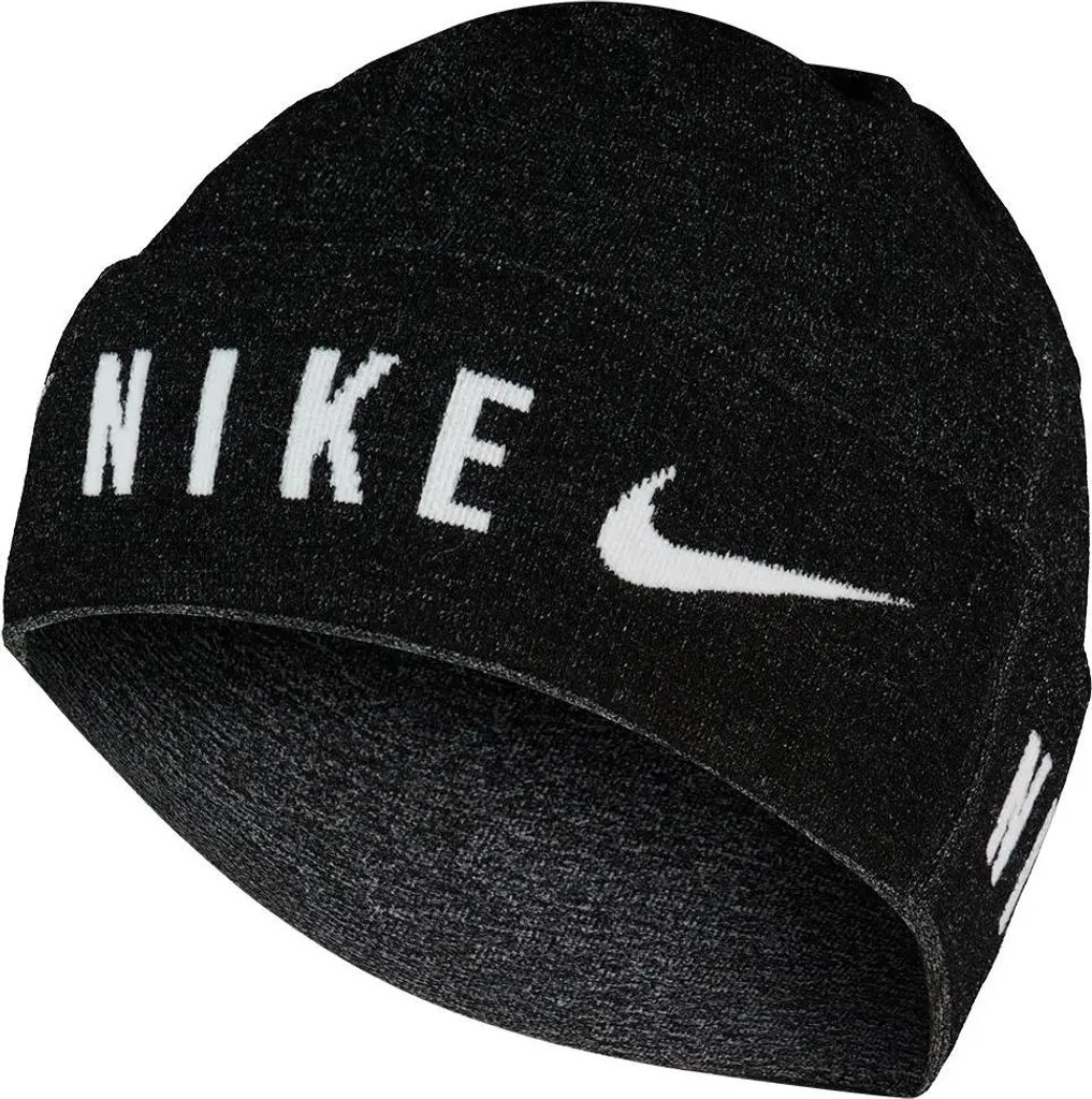 Bonnet Nike Knit Cuffed Beanie avec Technologie Dri-Fit Respirante Noir