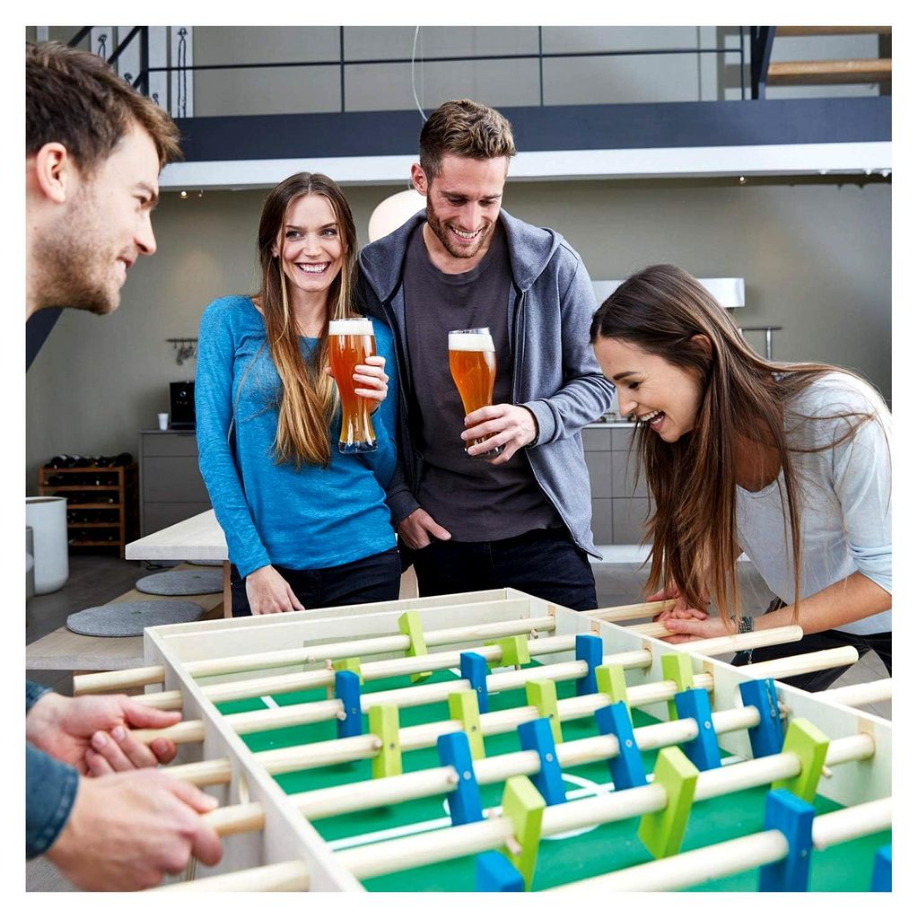Leonardo Weizenbierglas 0,5l mit Gravur personalisiert - Der Beste Bruder der Welt - Individuelles Weizenglas - Weißbierglas Geburtstagsgeschenk f...