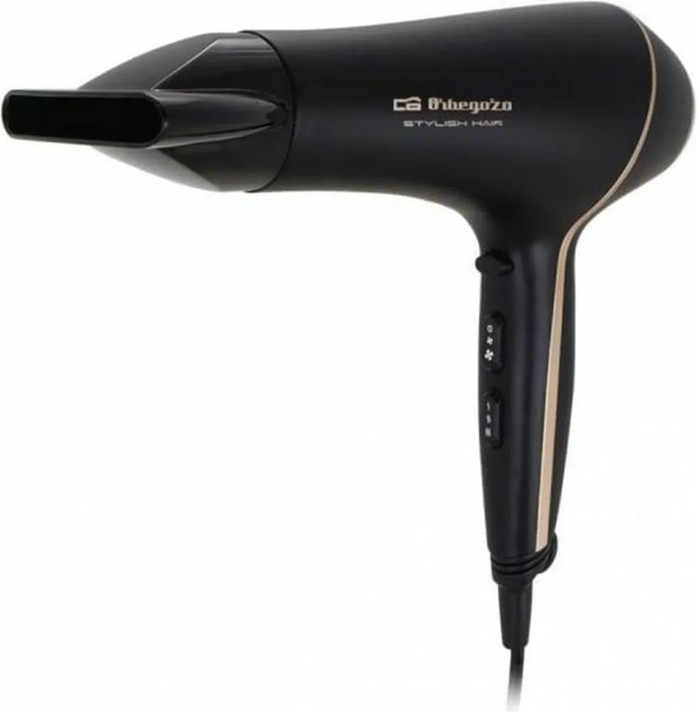 Sèche-cheveux Orbegozo SE-2065 avec Concentrateur et 2 Vitesses 2000W