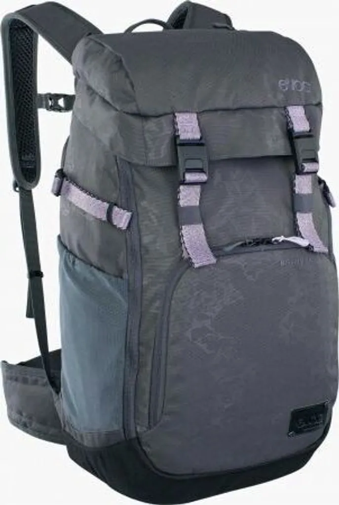 Sac à dos EVOC MISSION PRO 28L Gris - Bagage technique avec compartiment PC