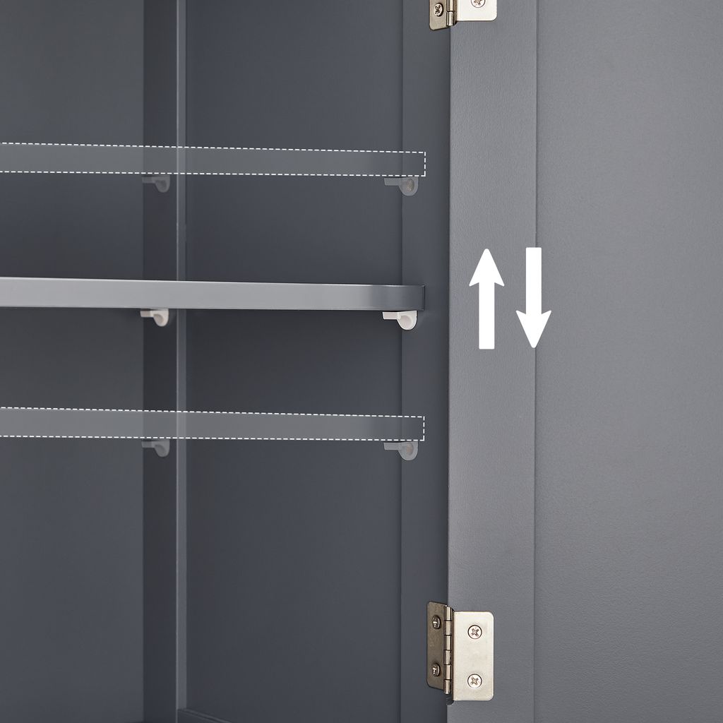 VASAGLE Waschbeckenunterschrank, Badezimmerschrank mit 2 Produktbild 6