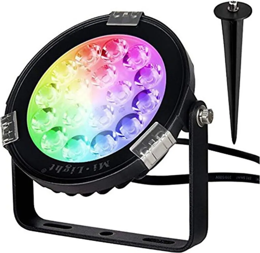 Projecteur Jardin LED 9W RGB+CCT MiBoxer FUTC02 Etanche IP66 700 Lumens