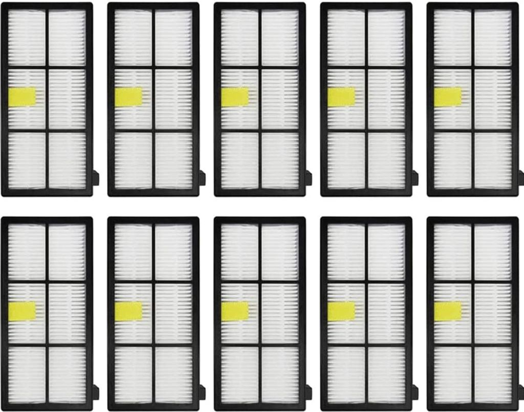 INF 10er-Pack Staubsaugerfilter für iRobot Roomba 860/870/871/880/960/980