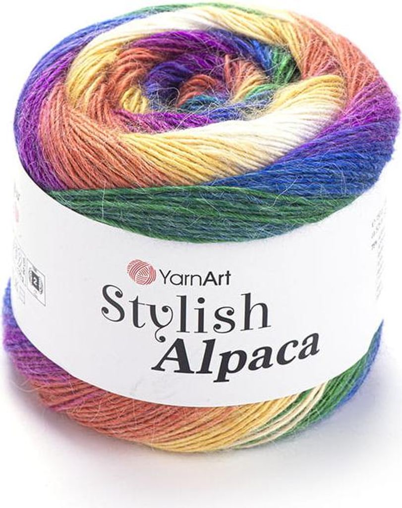 Yarnart Stylish Alpaca Garn, Weich & Warm, Mit Alpaka, Produktbild 
