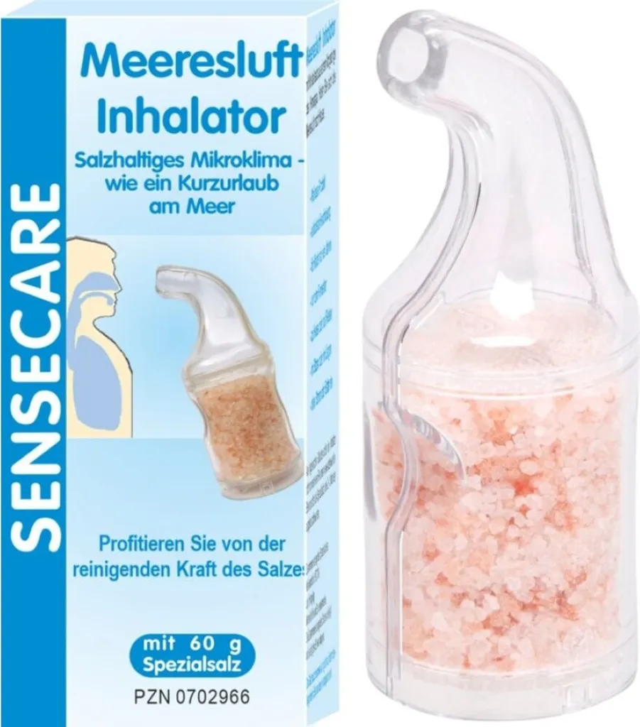Inalatore Aria di Mare per Tutta la Famiglia + 60g Sale Speciale
