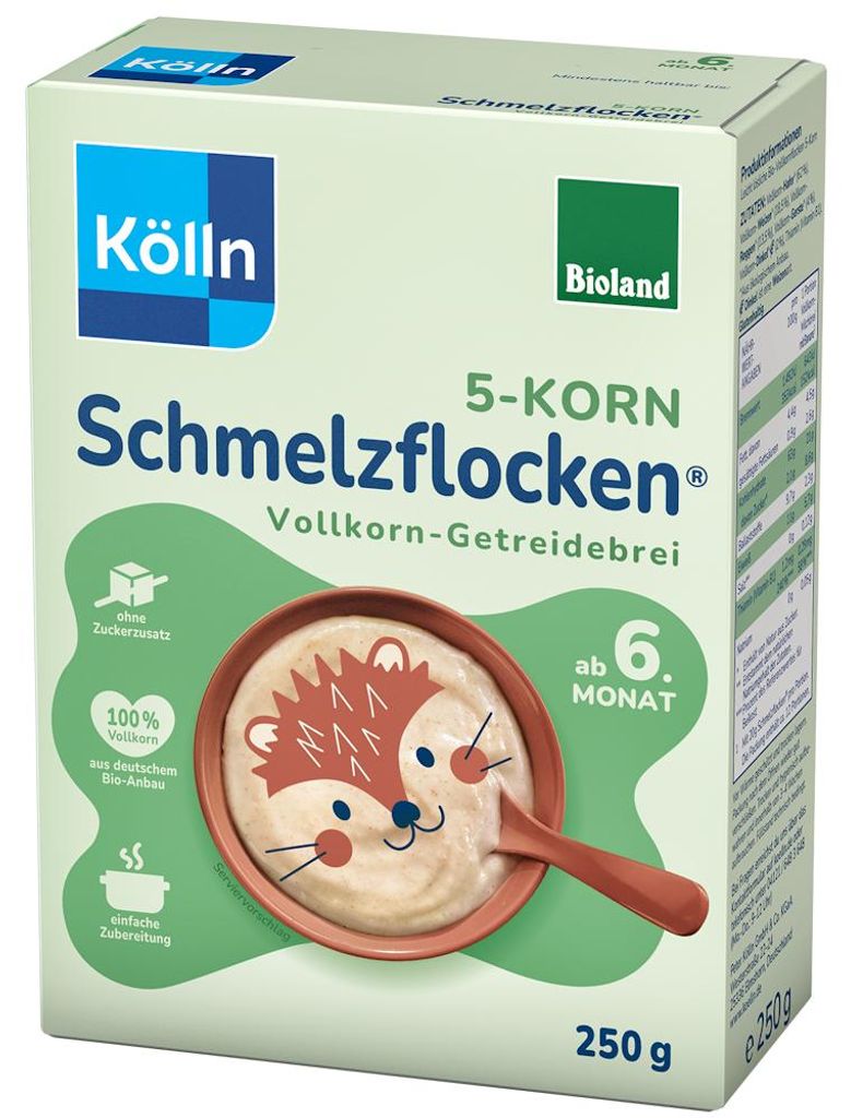 Kölln  5-korrel smeltvlokken®, 250g Productafbeelding 