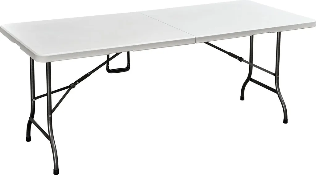Table de jardin pliante 8 personnes ROJAPLAST - Idéale pour vos buffets