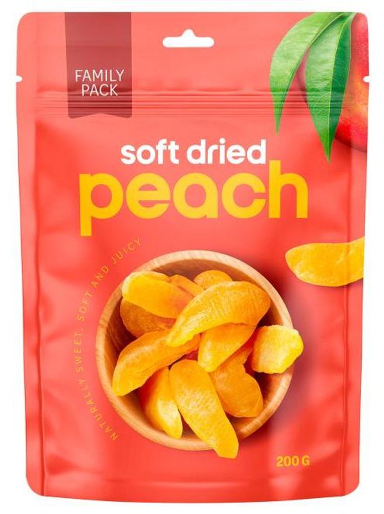 Nordthy Soft Dried Peach 200g Produktbild 