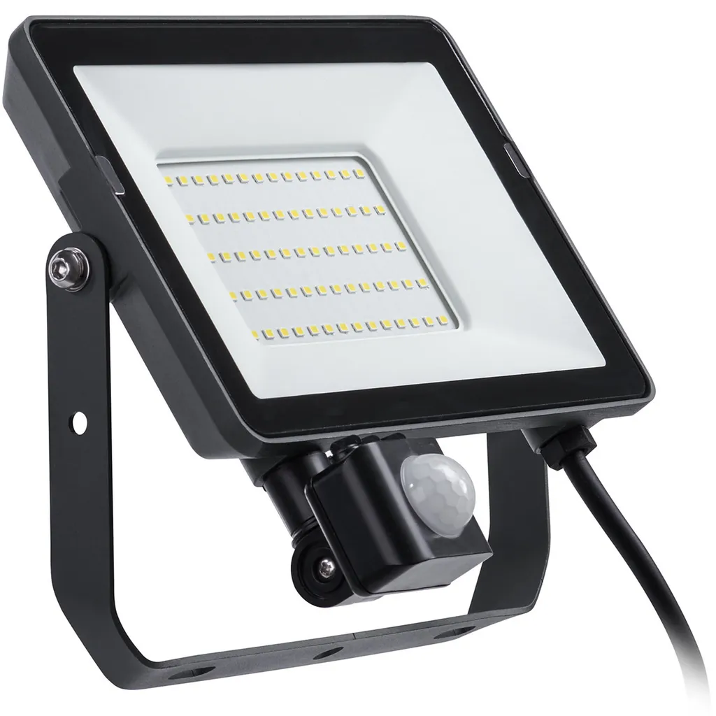 Projecteur 4750lm ProjectLine 50W LED Ultra Puissant et Économe Noir