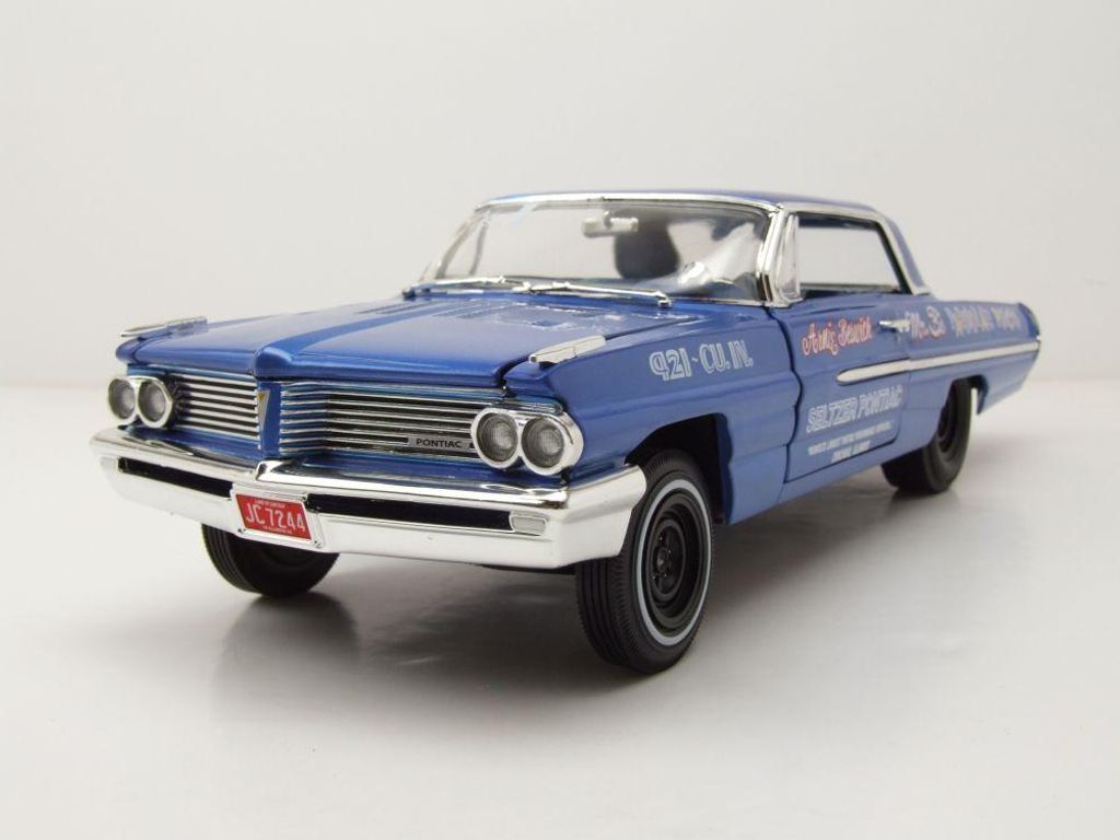 Auto World 23 Pontiac Catalina HT Legends 1962 blau 1:18 Produktbild 