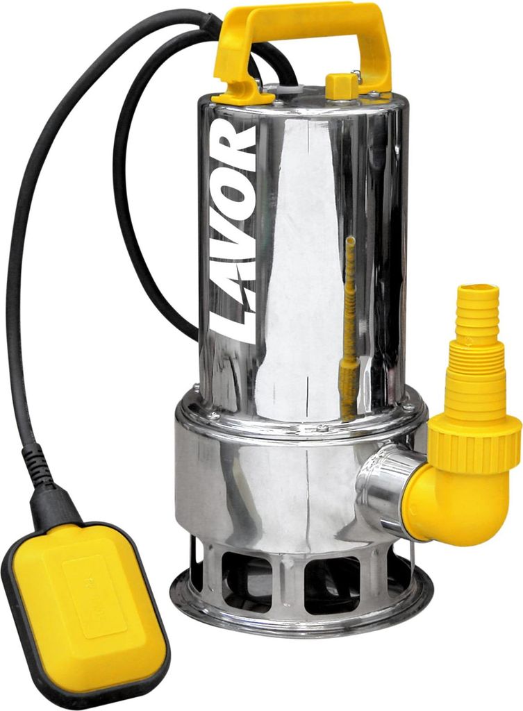 Lavor Edelstahl-Tauchpumpe EDS-PM 12500 750W zum Entleeren überfluteter Räume