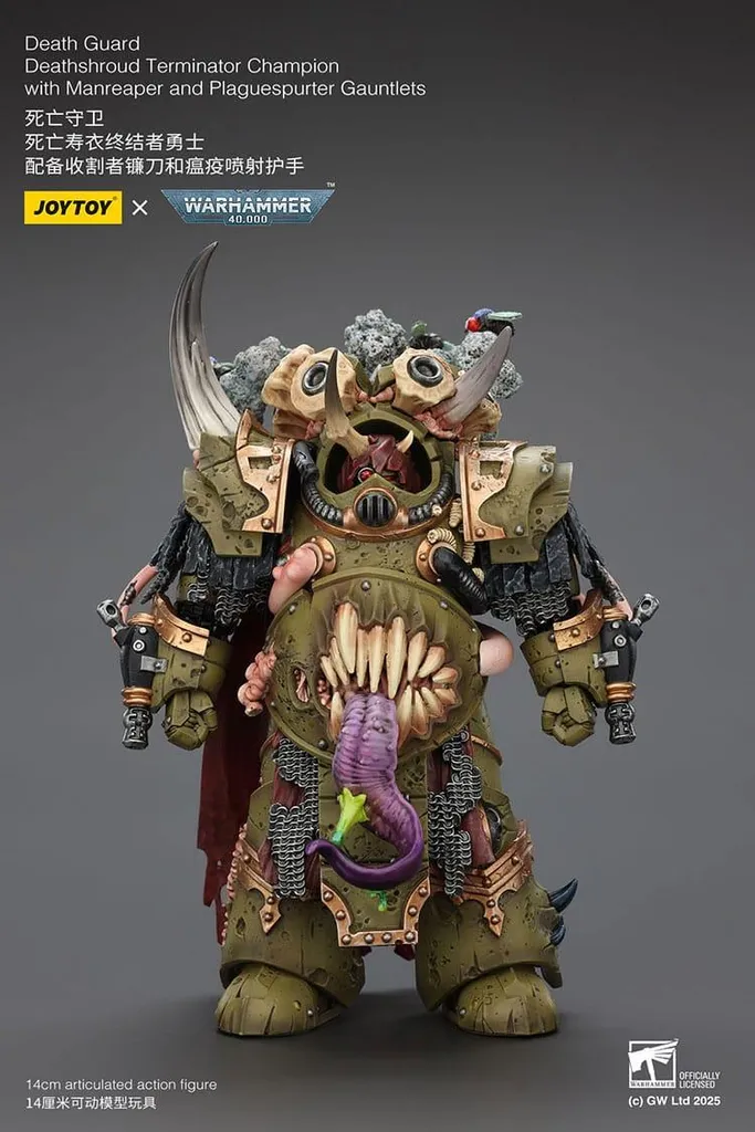 Figurine Warhammer 40k Champion Deathshroud Terminator JoyToy 1/18