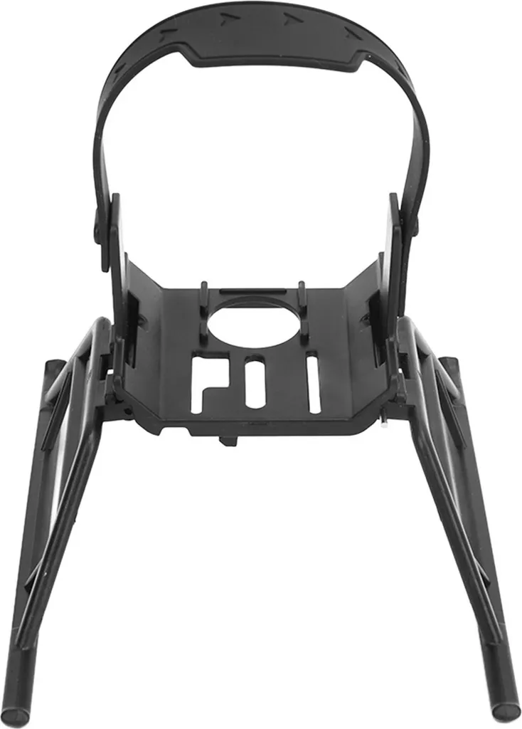 Gamba del carrello di atterraggio del drone ABS e silicone nero estensioni pieghevoli per Mavic 3 Pro