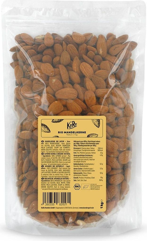 KoRo I Mandelkerne 1 kg