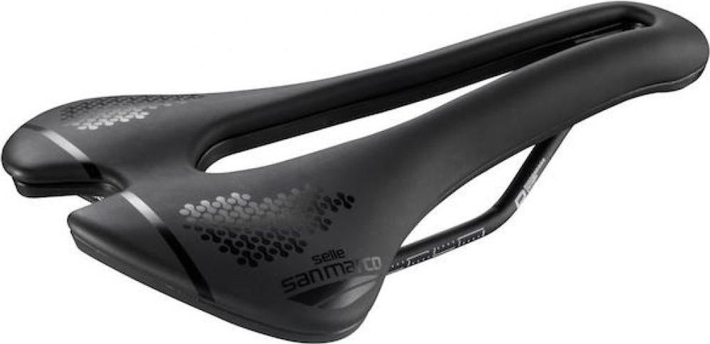 San Marco Aspide Dynamic Short Wide Open Fahrradsattel Schwarz