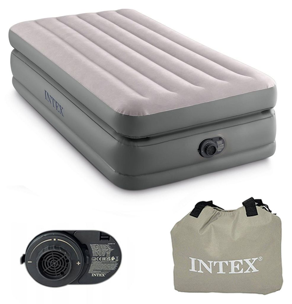 Matelas gonflable une personne, 191x99x51 cm, avec pompe Image du produit 
