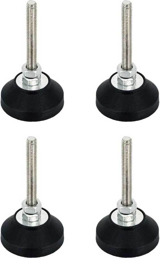 SCHMIDT systemprofile 4x Stellfuß M8 Fuß Standfuß Nivellierfuß