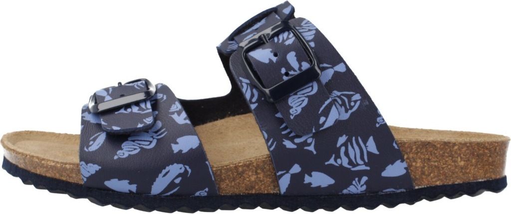 GEOX Hausschuhe GHITA, Glattleder, Blau, Kinder Produktbild 2