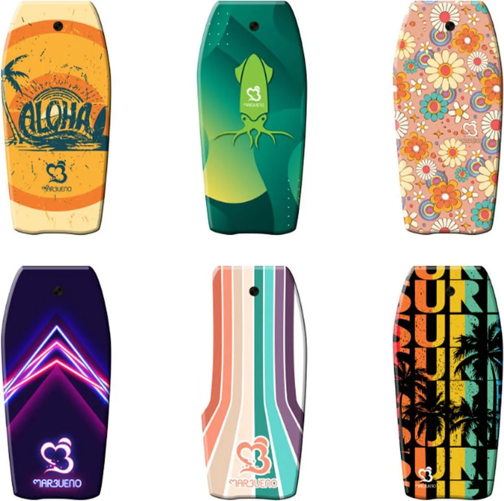 Planche Bodyboard Marbueno Multicolore 4x84x44 cm pour Sports Nautiques