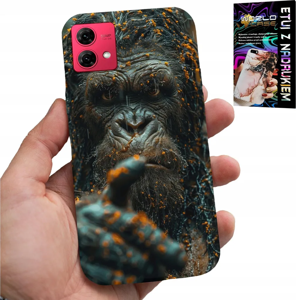 Offerta Cover Motorola Edge 40 Neo Scimmia Foil - Protezione Gorilla