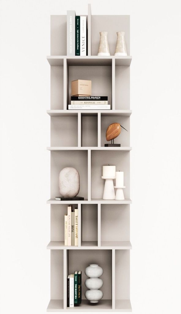Selsey BEMMI - Etagère murale, greige, 50 cm Image du produit 
