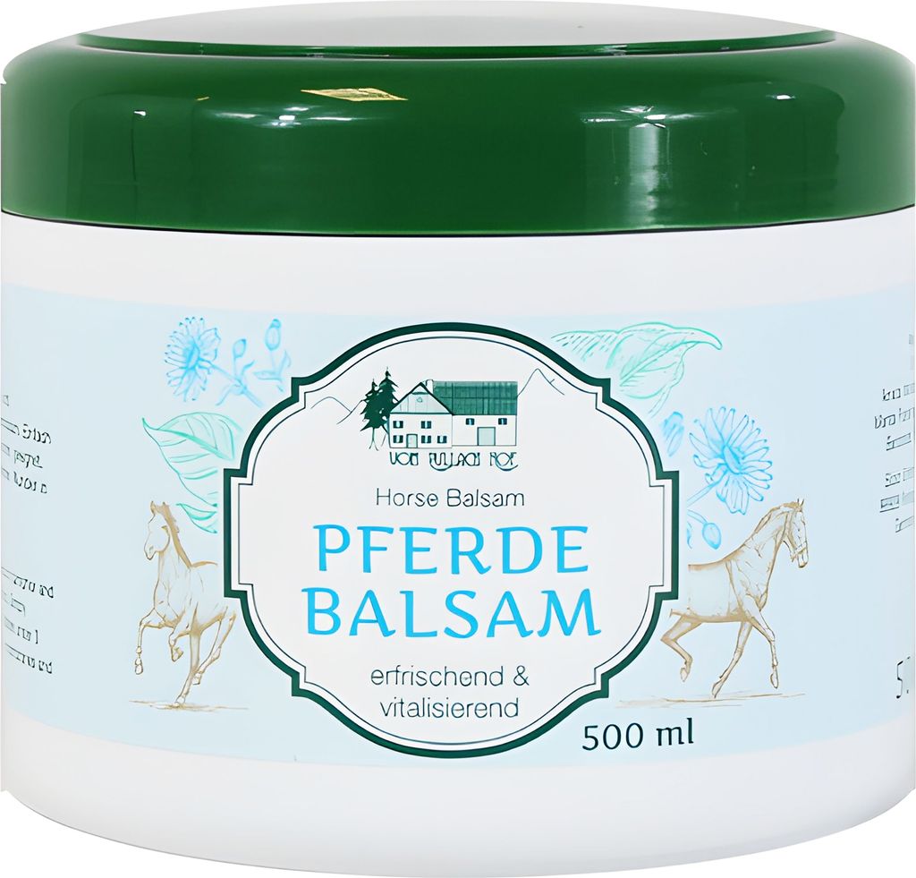 PFERDEBALSAM 500ml kühlend Pferdegel Sportgel Pferdesalbe Produktbild 