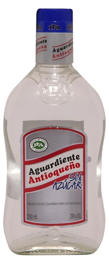 Aguardiente Antioqueno Sin Azucar Likör 29% Vol. 0.7L Produktbild 