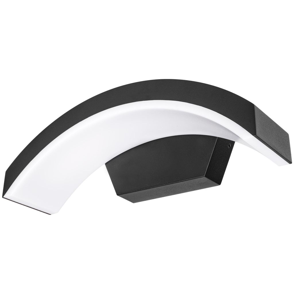 Zahradní nástěnná lampa LED 9W BLACK BELLA Obrázek produktu 
