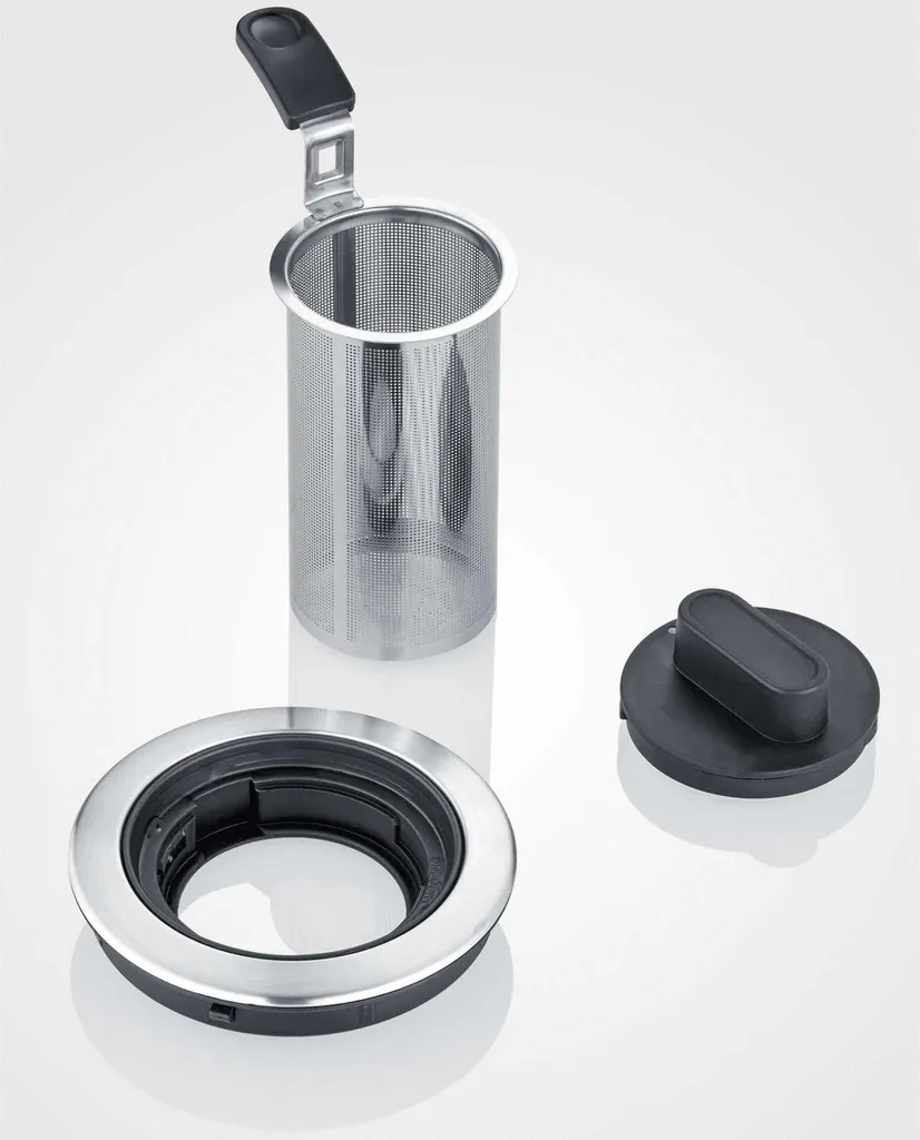 Théière DeLuxe Mini WK3473 1,0L : Bouilloire Compacte en Inox de Qualité - 18