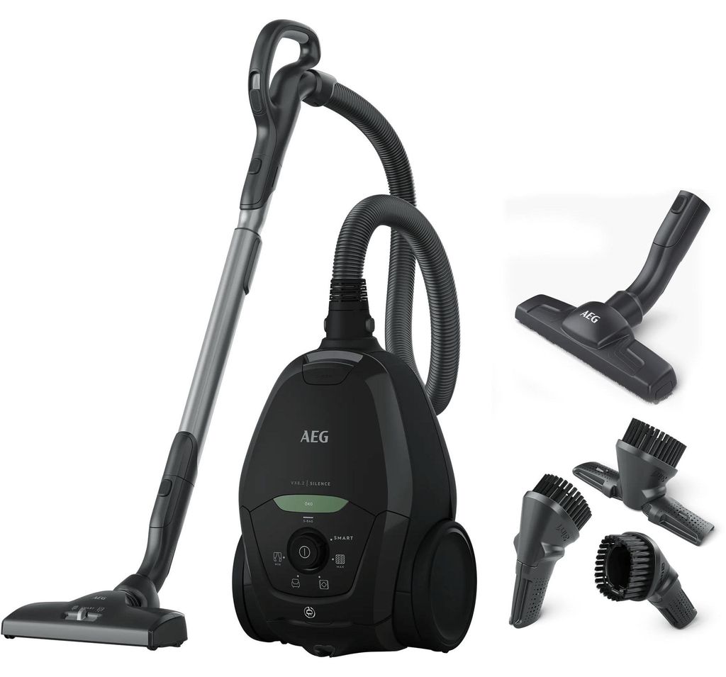 AEG VX8 Staubsauger mit Beutel VX82-1-ÖKO Black Produktbild 