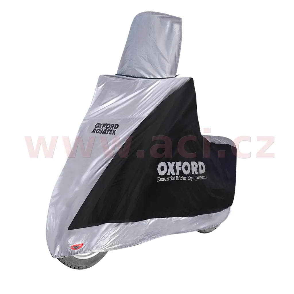 Oxford Aquatex S Nero/Argento: Protezione Scooter con Parabrezza