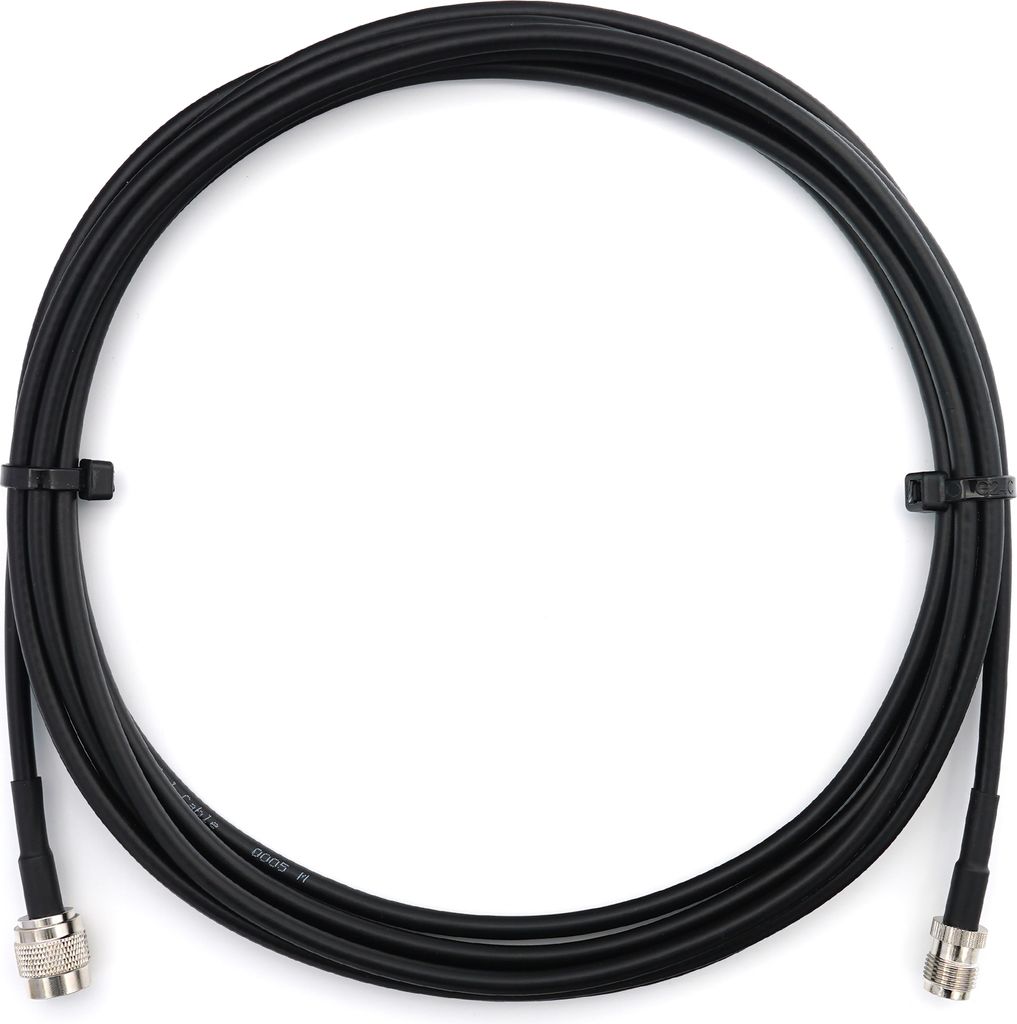 10m RP-TNC Stecker auf RP-TNC Buchse RG58 Koaxialkabel - 10 Meter Verlustarmes Antennenkabel Verlängerungskabel - für WiFi Router Antenne WLAN (R...