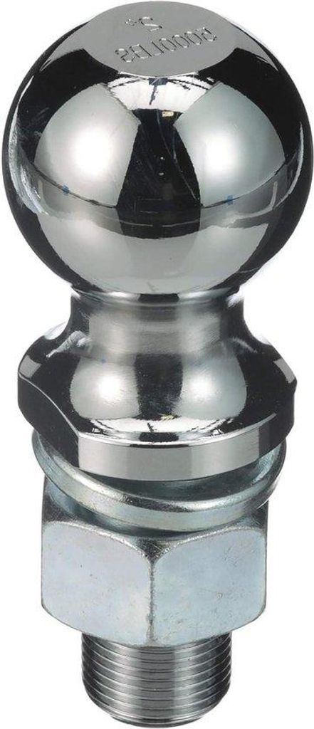 Boottrailerkoppeling - Kogelkoppeling - Gepolijst Staal - 51 mm - 1590 kg - Silberfarben