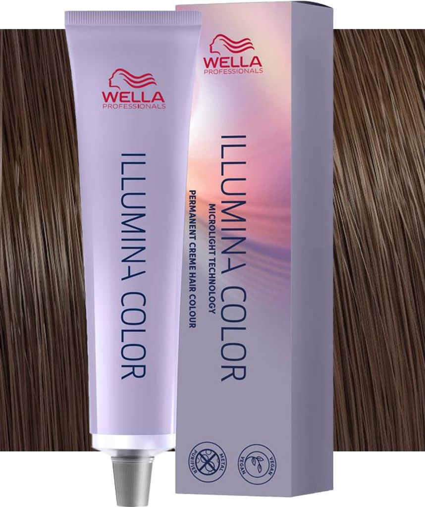 Wella Illumina Color, Blond, 6/, Frauen, 60 ml, Alle Haare, Produktbild 