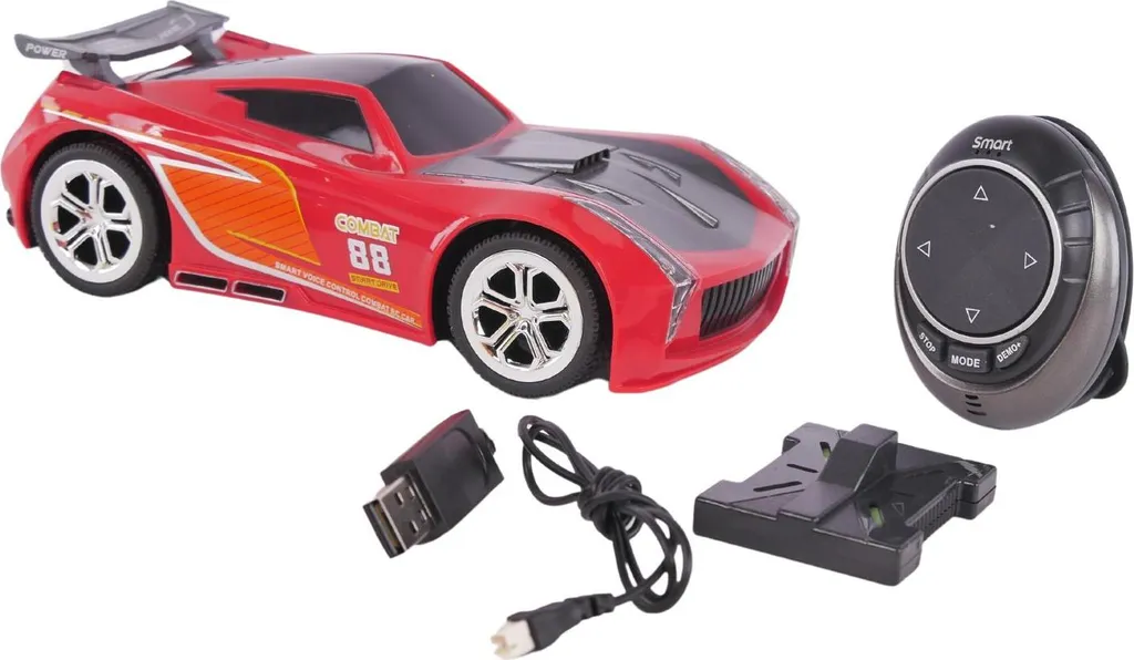 Voiture Télécommandée Sans Piles avec Charge USB et Commande Voix - 6