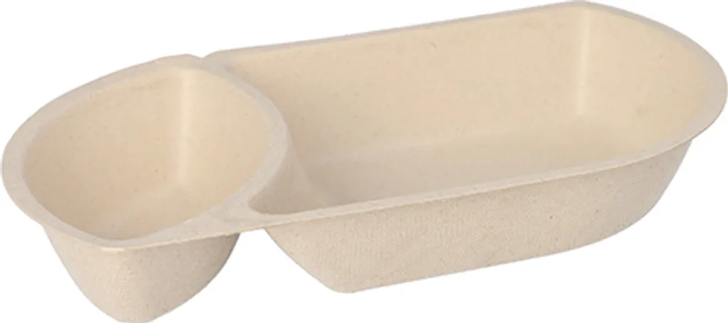 Conpax 97083 - 50 Ciotole Professionali in Bagassa 620ml per Gastronomia