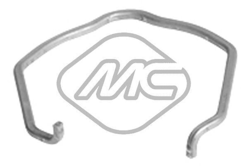 Metalcaucho Halteschelle Ladeluftschlauch 98724 für VW Golf V Schrägheck (1K1)