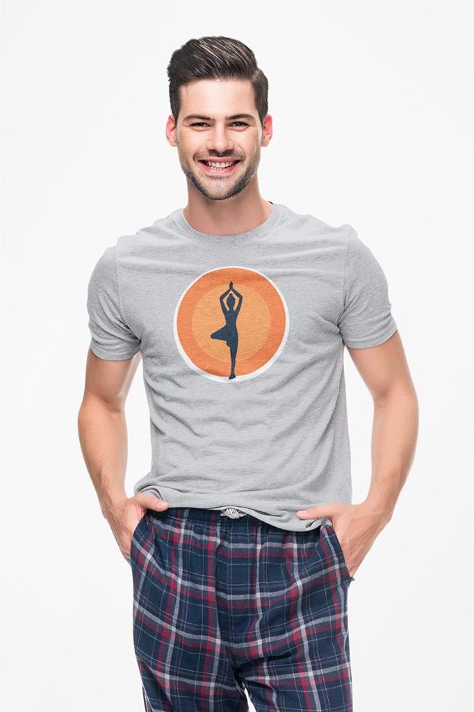 D&B Uni Polo ST00077 Yoga Grau-Größe L