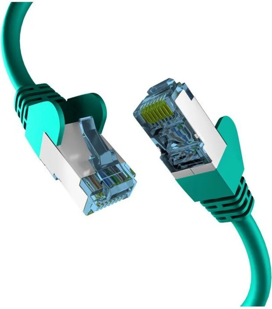 Cavo LAN Cat7 5m EFB Verde | Zero Lag per Gaming e Streaming 4K