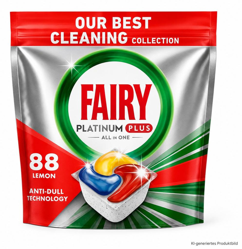 Caps Disw Fairy Platinumplus Lemon 88Pce Produktbild  KI-generiertes Bild