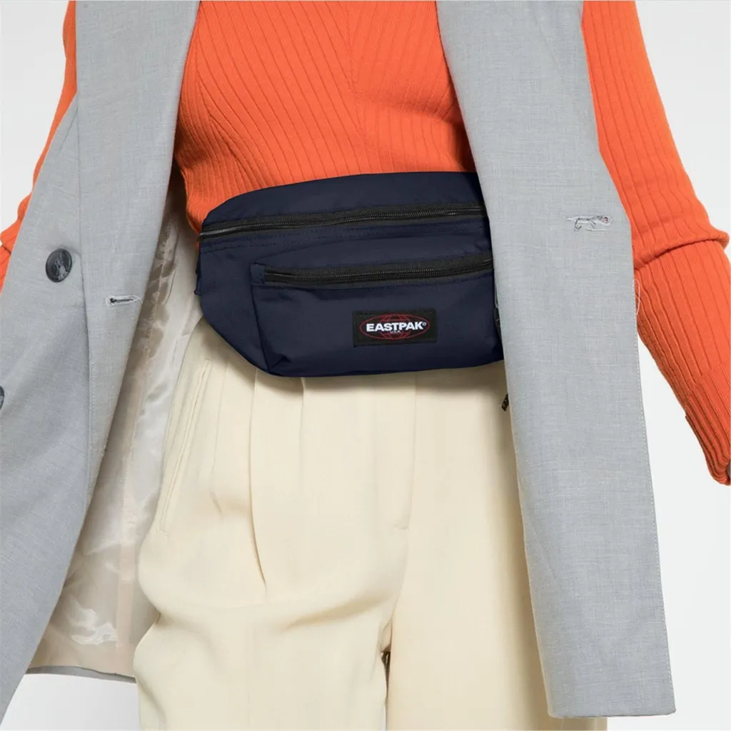 Sac banane Eastpak Doggy Bag Ultra Marine - Grand format robuste bleu