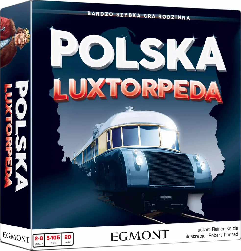 Jeu Polska Luxtorpeda Egmont - Idéal pour Animer vos Soirées en Famille
